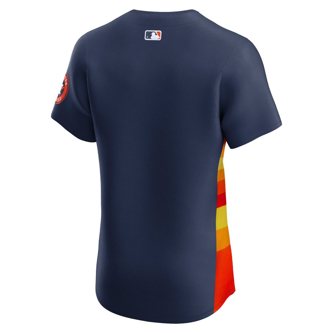 Houston Astros Navy Alternate 2 Elite Baseball Jersey | MLB Baseball Jersey