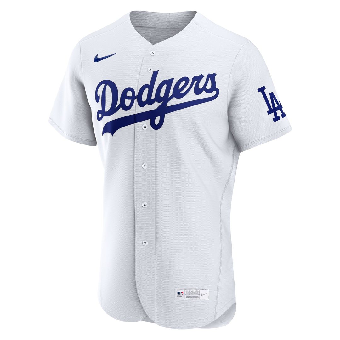 Los Angeles Dodgers White Home Authentic Baseball Jersey | MLB Baseball Jersey