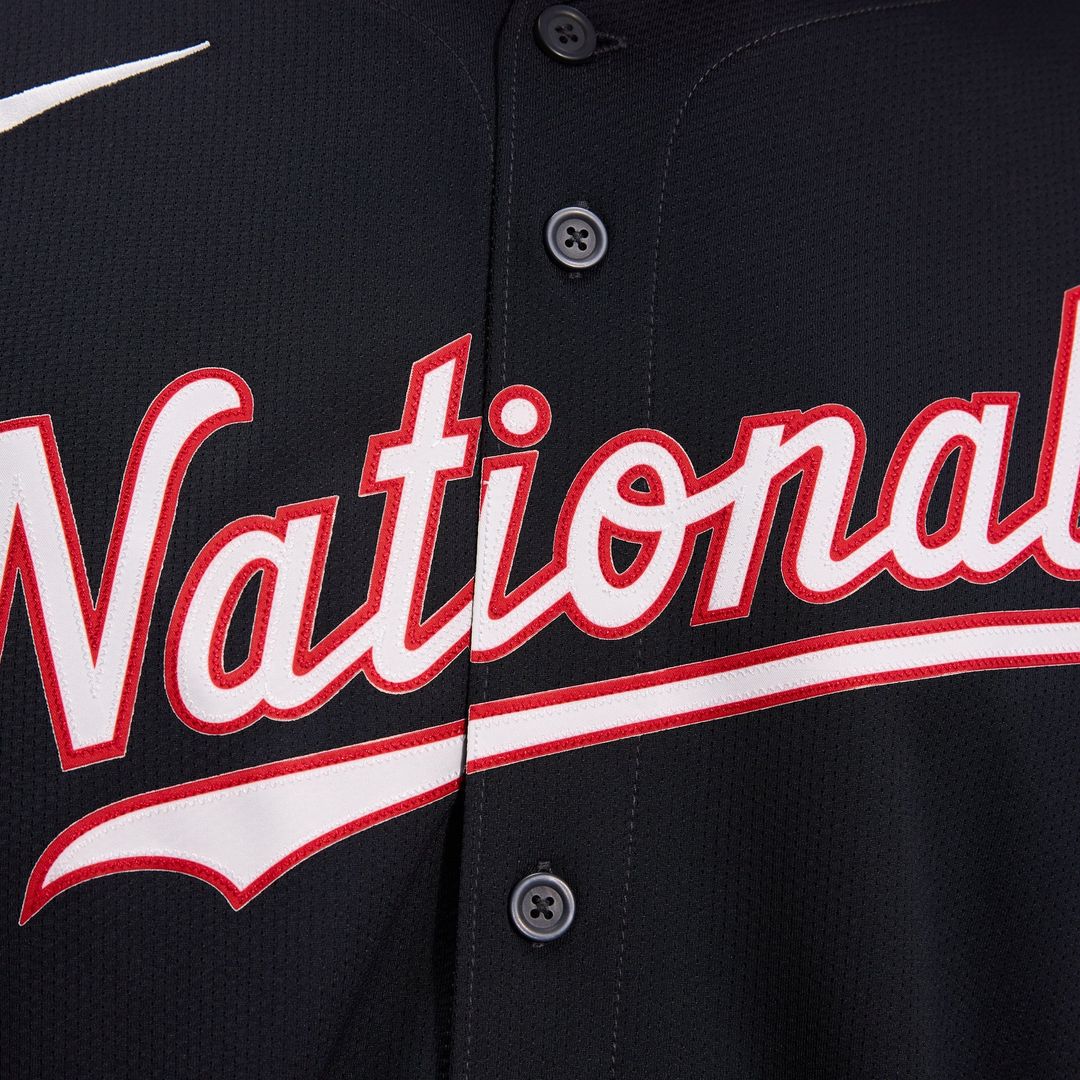 Washington Nationals James Wood Navy Alternate Limited Baseball Jersey | MLB Baseball Jersey