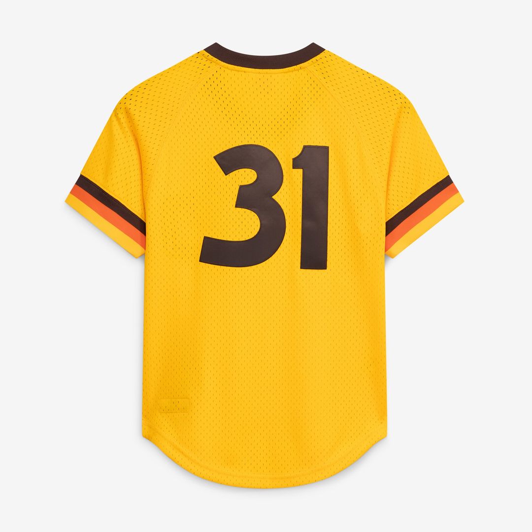 San Diego Padres Dave Winfield Gold Authentic Batting Practice Baseball Jersey | MLB Baseball Jersey
