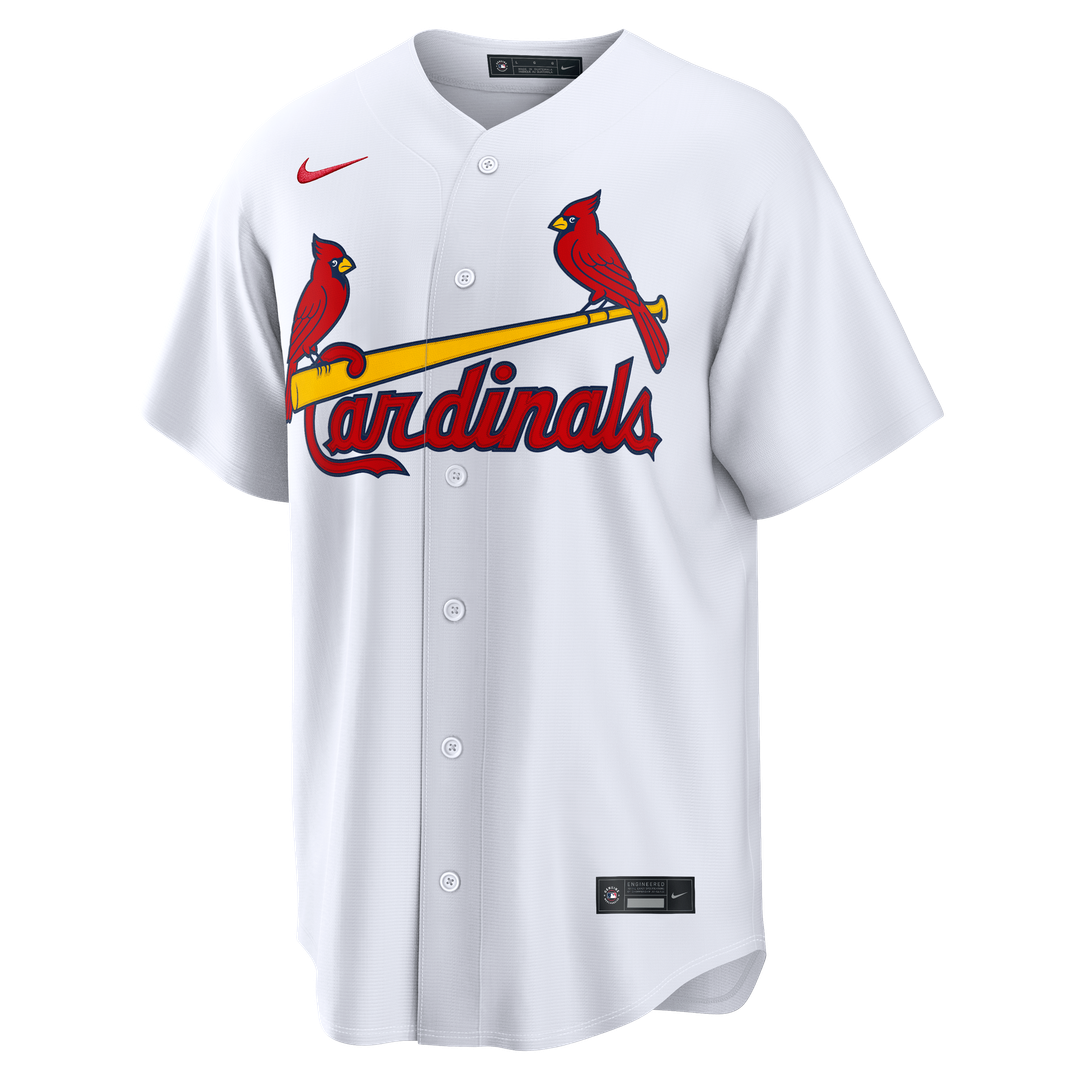 St. Louis Cardinals Alec Burleson White Home Replica Baseball Jersey | MLB Baseball Jersey