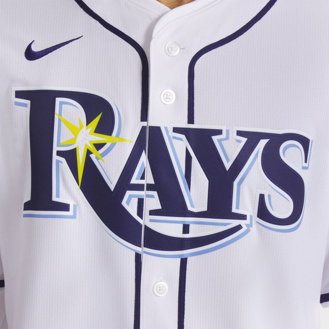 Tampa Bay Rays White Home Limited Baseball Jersey | MLB Baseball Jersey
