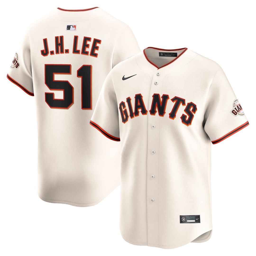 San Francisco Giants Jung Hoo Lee Black Alternate Limited Baseball Jersey | MLB Baseball Jersey
