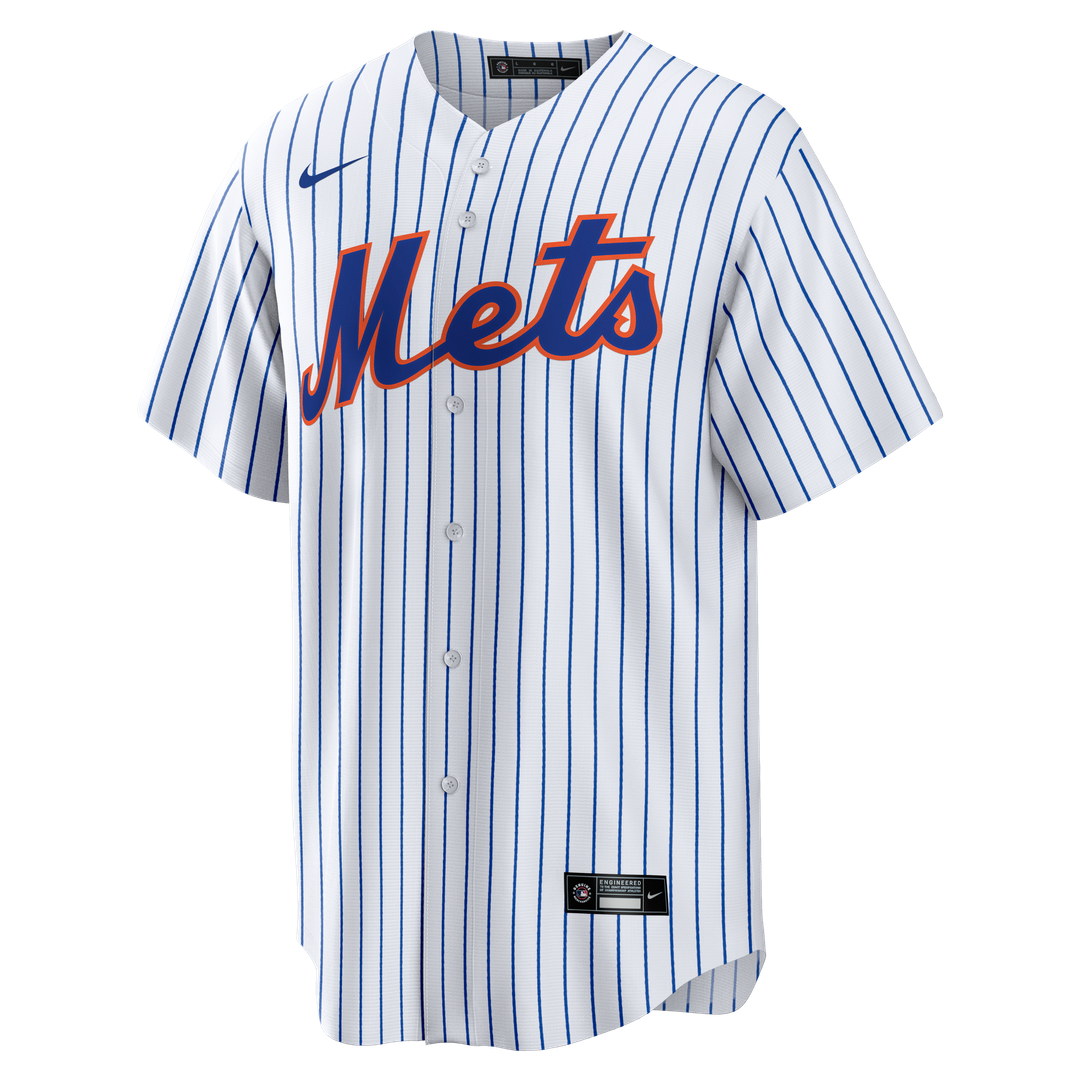 New York Mets White Home Replica Baseball Jersey | MLB Baseball Jersey