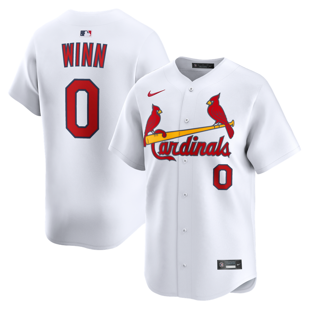 St. Louis Cardinals Masyn Winn White Home Limited Baseball Jersey