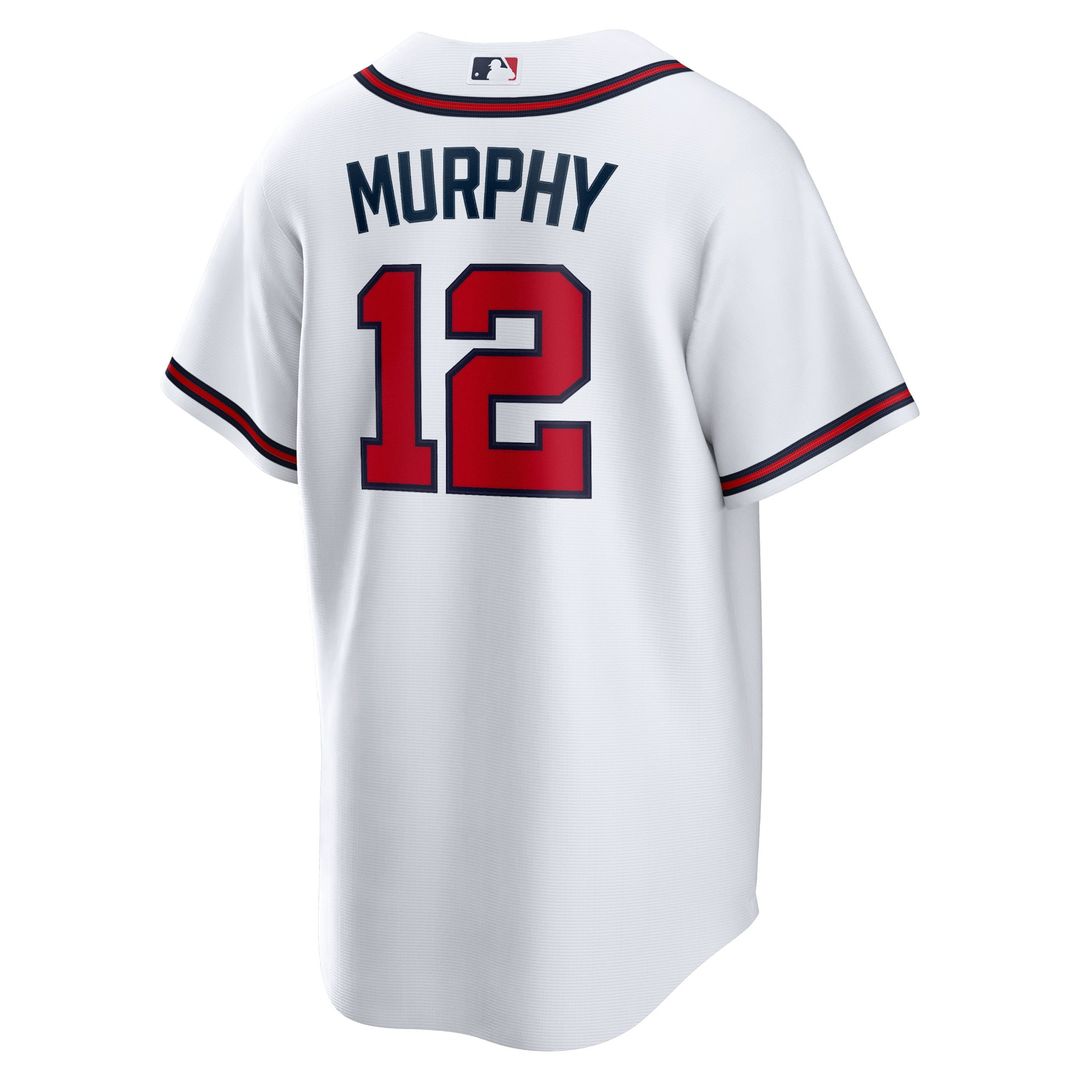 Atlanta Braves Sean Murphy White Replica Baseball Jersey | MLB Baseball Jersey