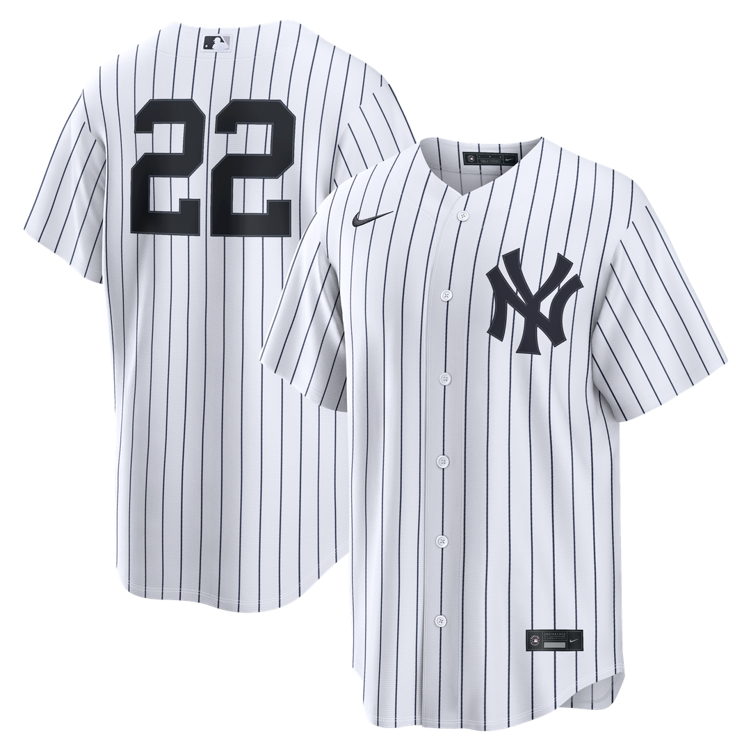 New York Yankees Ben Rice White Home Replica Baseball Jersey