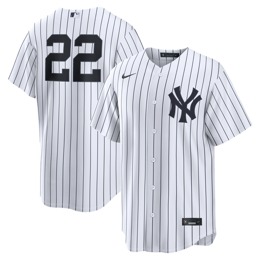 New York Yankees Ben Rice White Home Replica Baseball Jersey