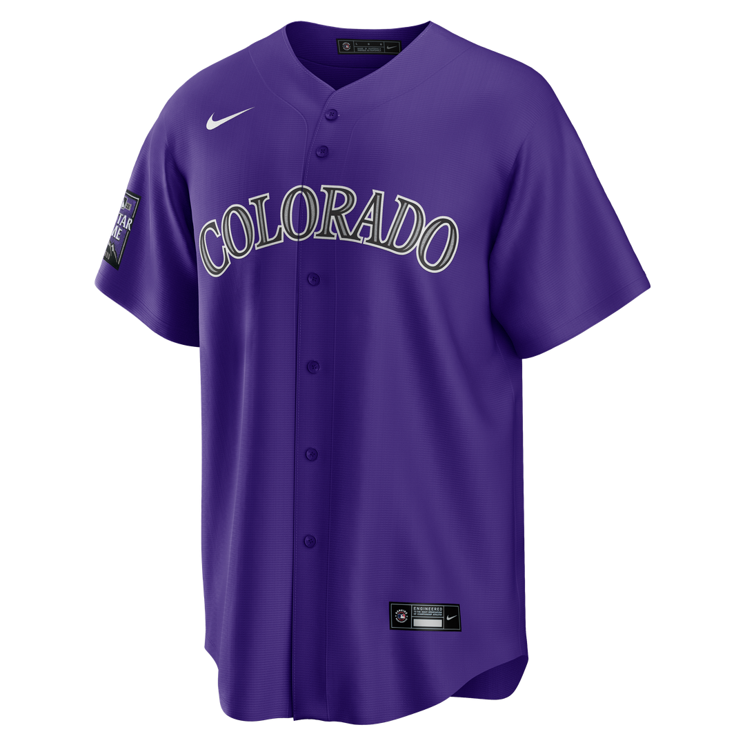 Colorado Rockies White Home Replica Team Baseball Jersey | MLB Baseball Jersey