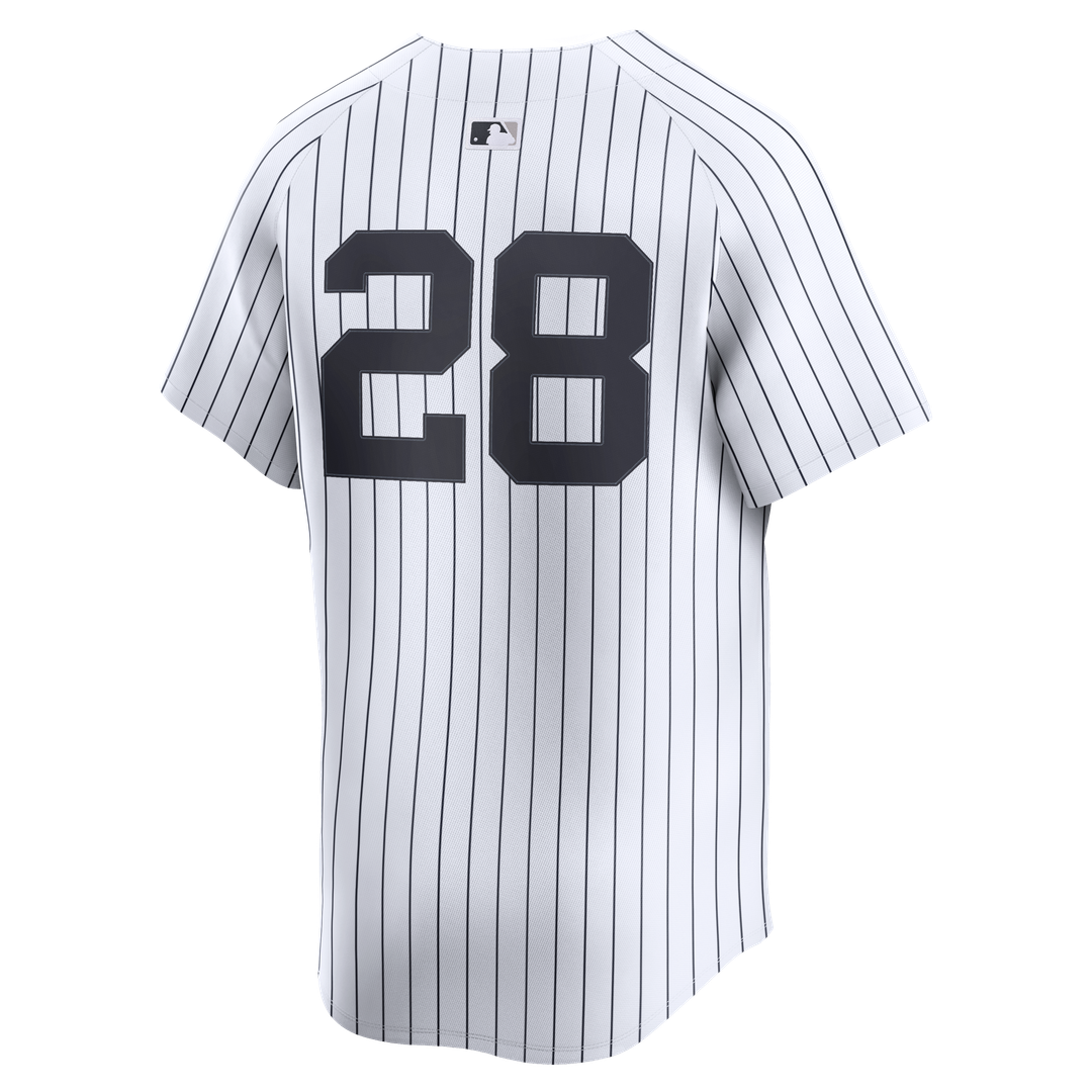 New York Yankees Austin Wells White Home Limited Baseball Jersey | MLB Baseball Jersey