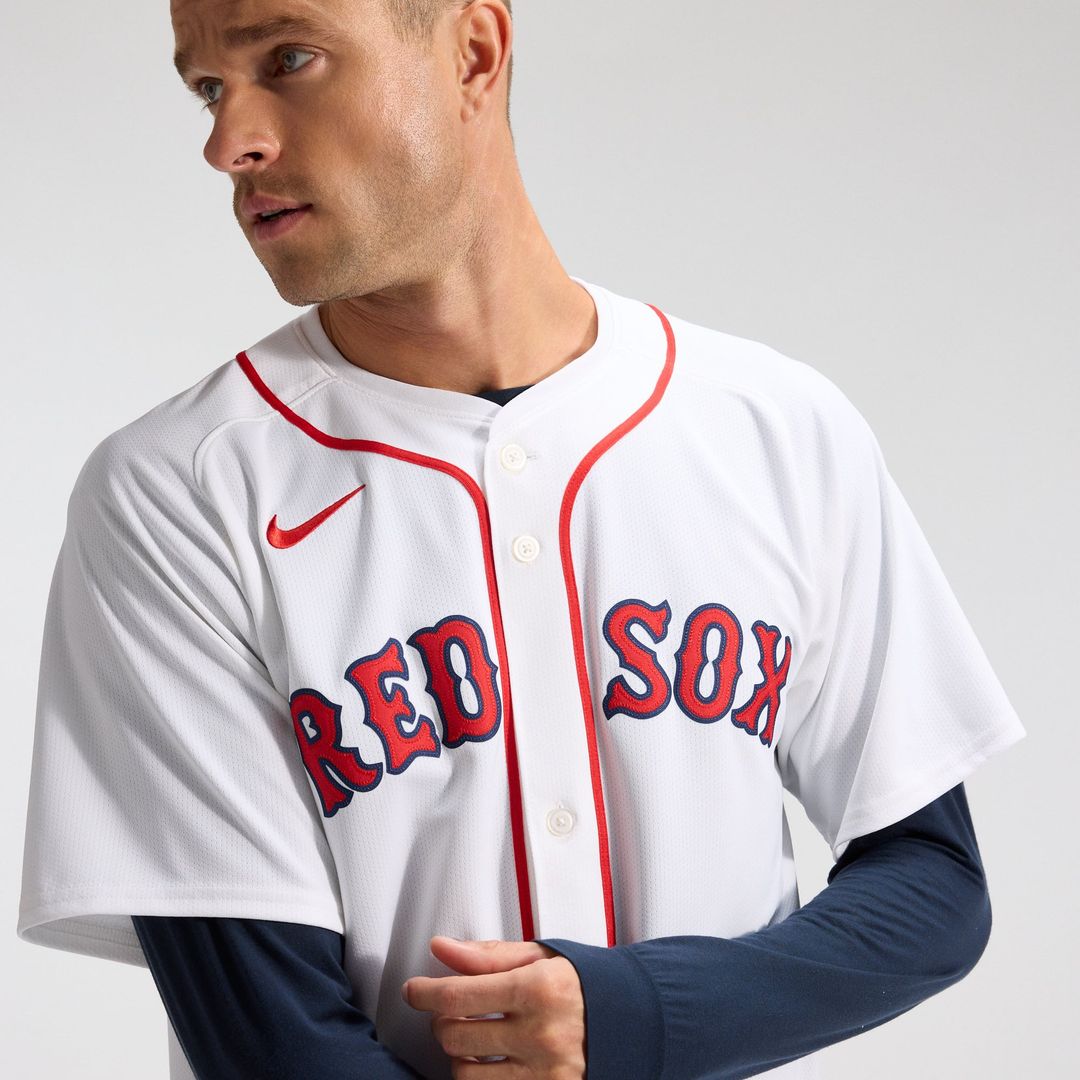 Boston Red Sox White Home Limited Baseball Jersey | MLB Baseball Jersey