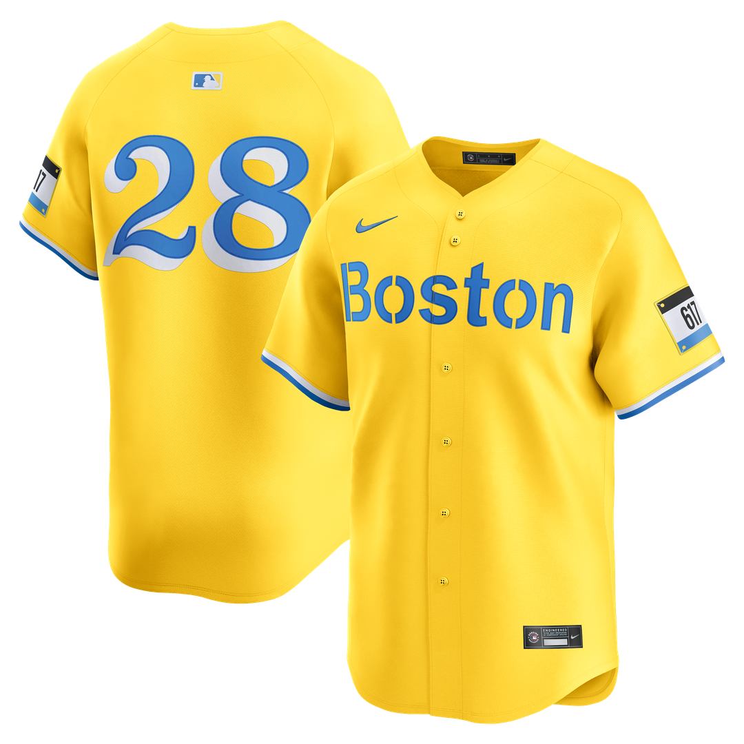 Boston Red Sox Kristian Campbell Gold Alternate Limited Baseball Jersey