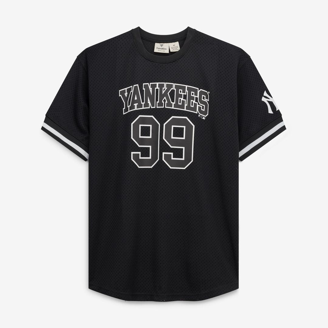New York Yankees Aaron Judge Black/White Big & Tall Heavyweight Mesh Baseball Jersey | MLB Baseball Jersey