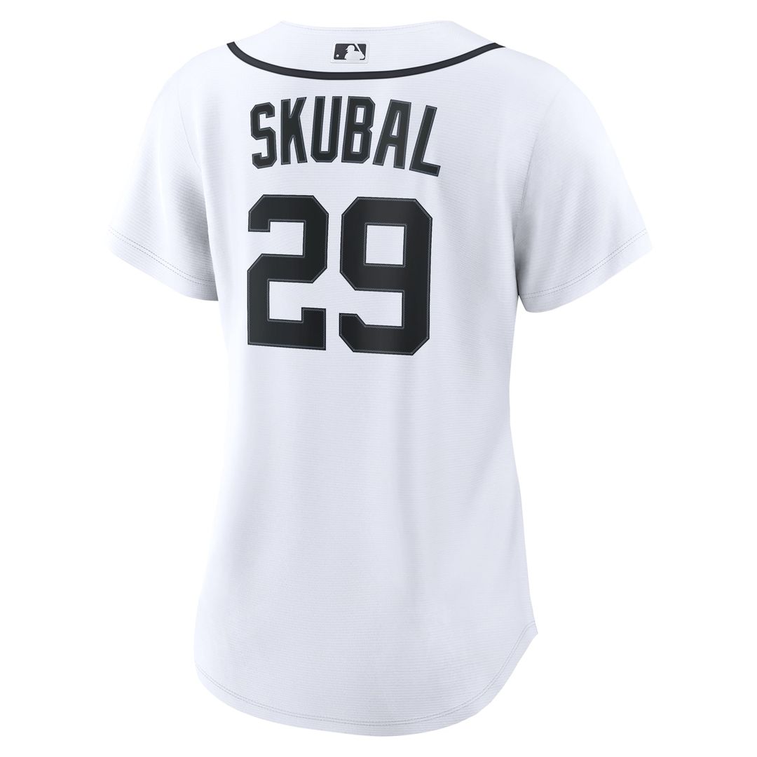 Detroit Tigers Tarik Skubal White Home Replica Baseball Jersey - Women's | MLB Baseball Jersey