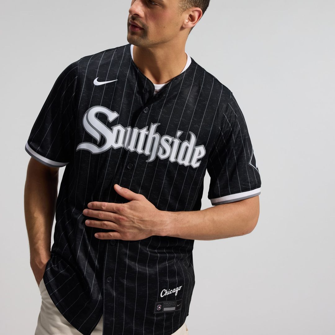 Chicago White Sox Black City Connect Limited Baseball Jersey | MLB Baseball Jersey