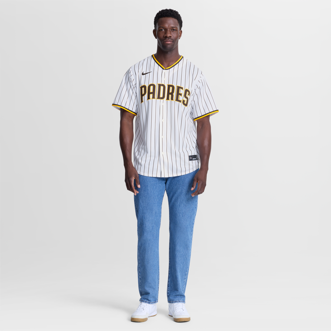 San Diego Padres Michael King White Home Replica Baseball Jersey | MLB Baseball Jersey