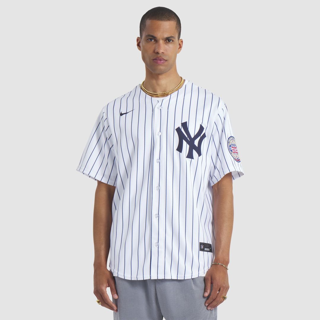 New York Yankees CC Sabathia White 2025 Baseball Hall of Fame Name & Number Retired Replica Baseball Jersey