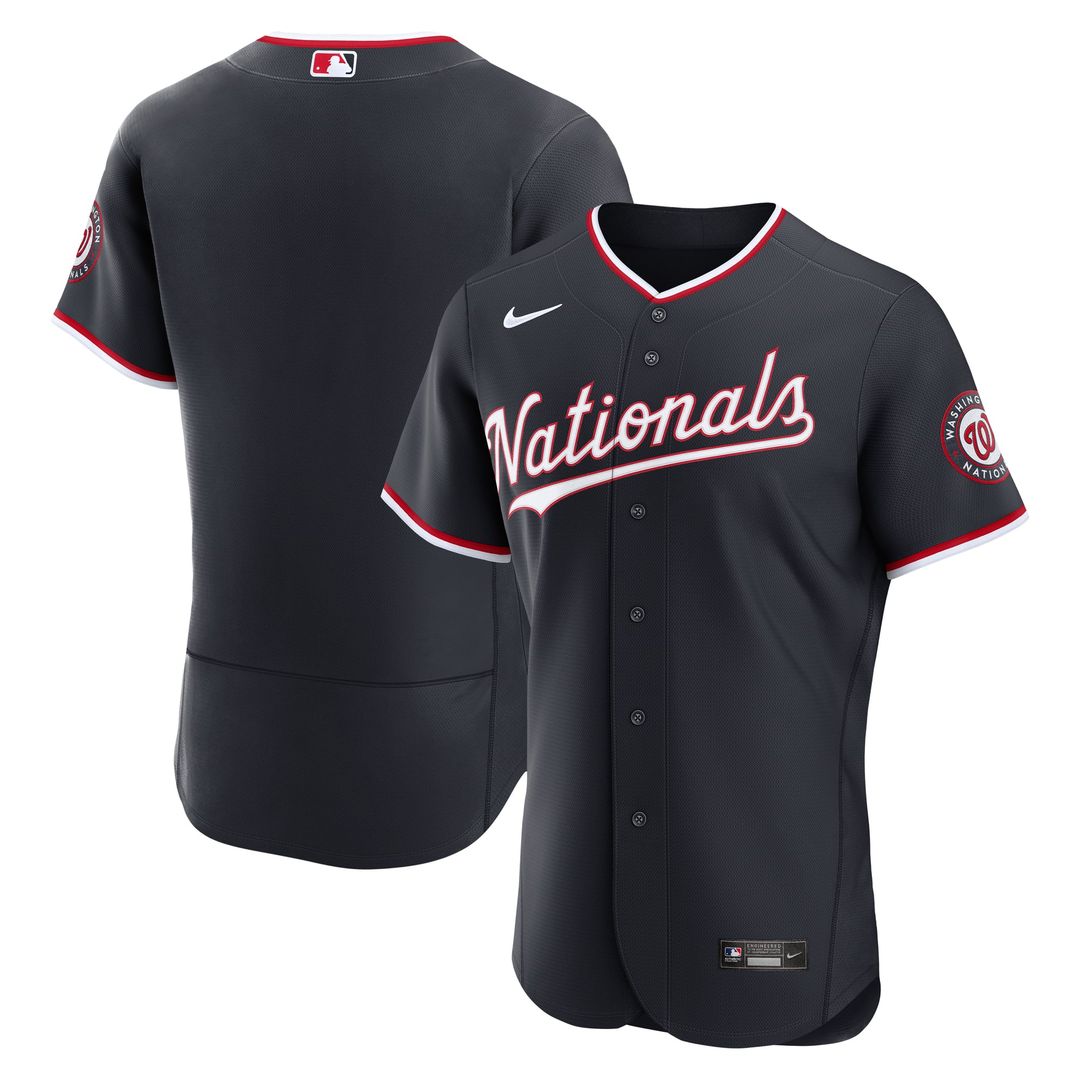 Washington Nationals White Home Authentic Baseball Jersey | MLB Baseball Jersey