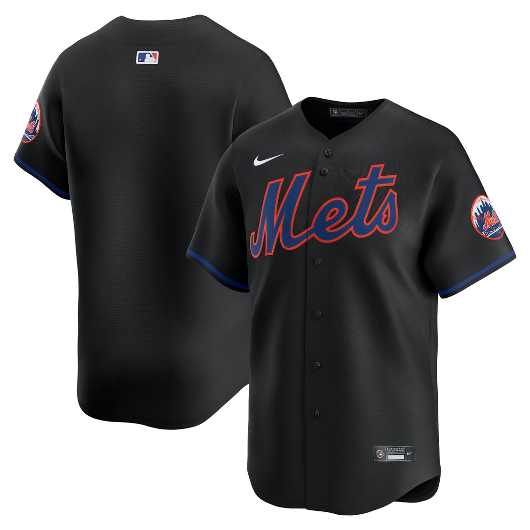 New York Mets Black Alternate Limited Baseball Jersey