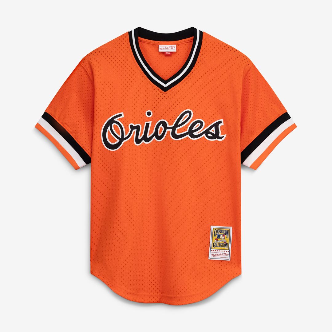 Baltimore Orioles Cal Ripken Jr. White Authentic Batting Practice Baseball Jersey | MLB Baseball Jersey