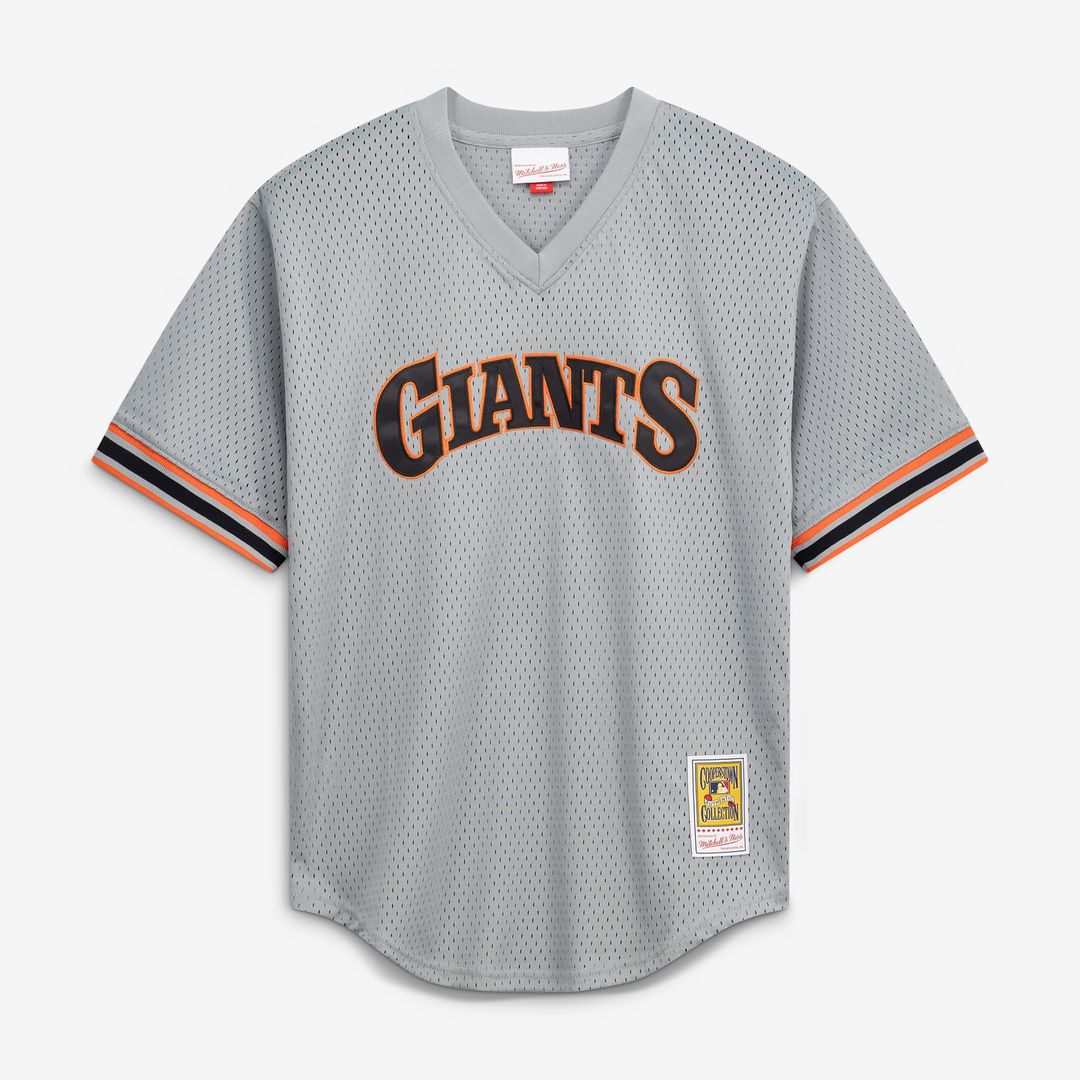San Francisco Giants Will Clark Gray Authentic Batting Practice Baseball Jersey | MLB Baseball Jersey