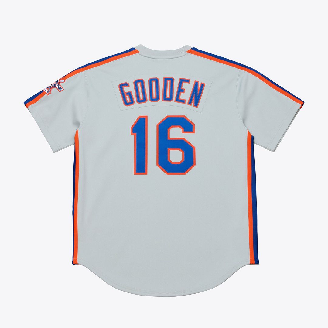 New York Mets Dwight Gooden White 1986 Authentic Baseball Jersey | MLB Baseball Jersey