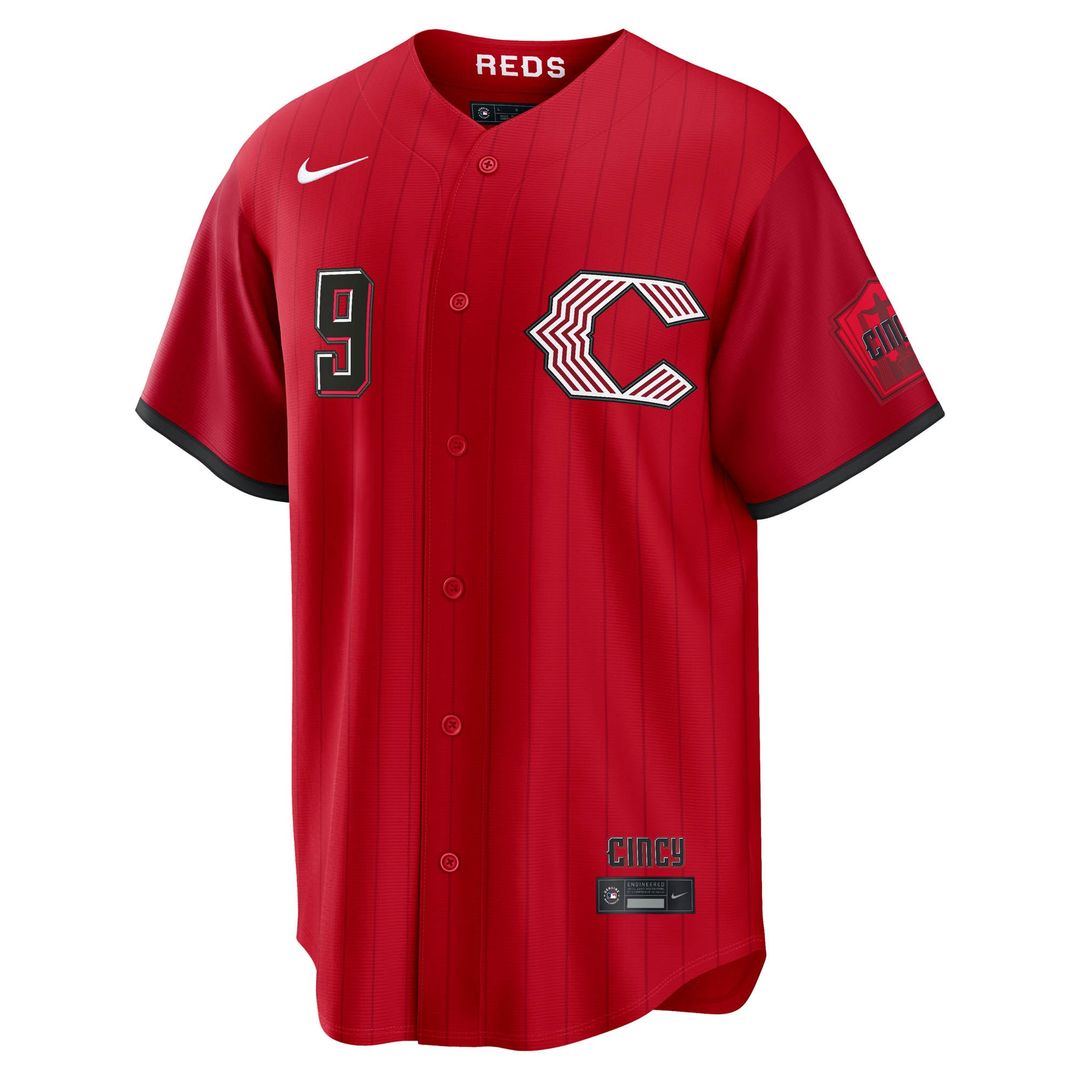 Cincinnati Reds Matt McLain Red 2026 City Connect Stadium Baseball Jersey | MLB Baseball Jersey