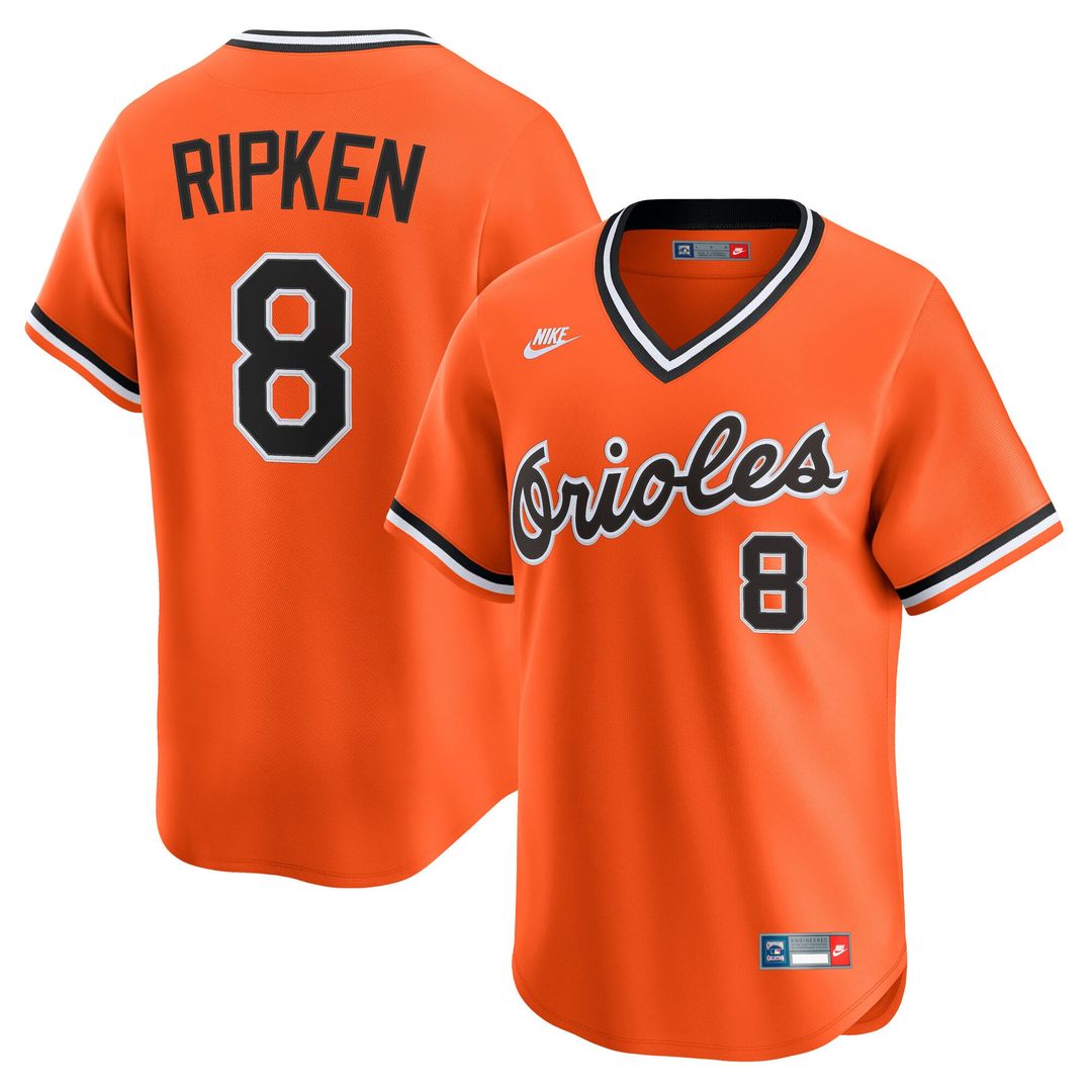 Baltimore Orioles Cal Ripken Sr. Orange Throwback Cooperstown Collection Limited Baseball Jersey