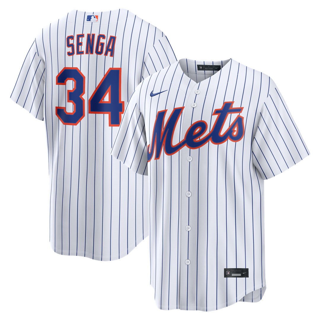 New York Mets Kodai Senga White Home Replica Baseball Jersey