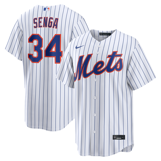 New York Mets Kodai Senga White Home Replica Baseball Jersey