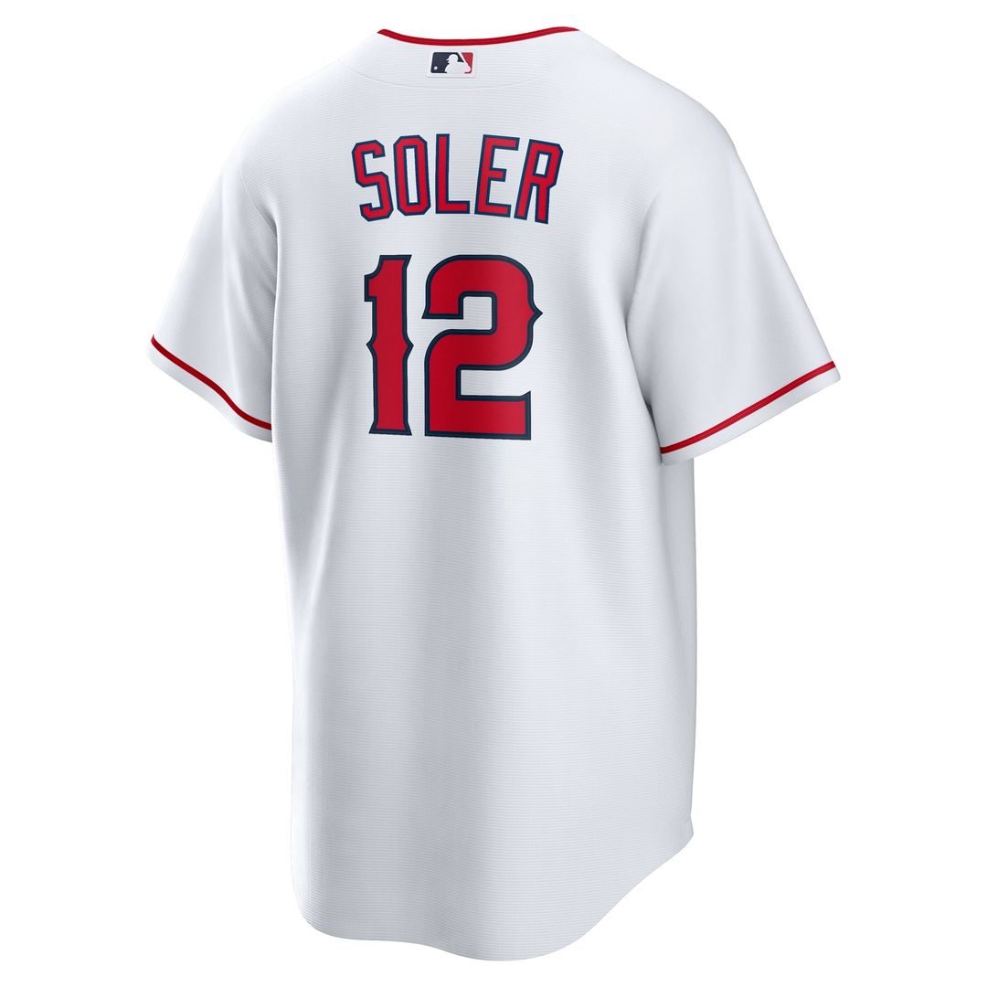 Los Angeles Angels Jorge Soler White Home Replica Baseball Jersey | MLB Baseball Jersey