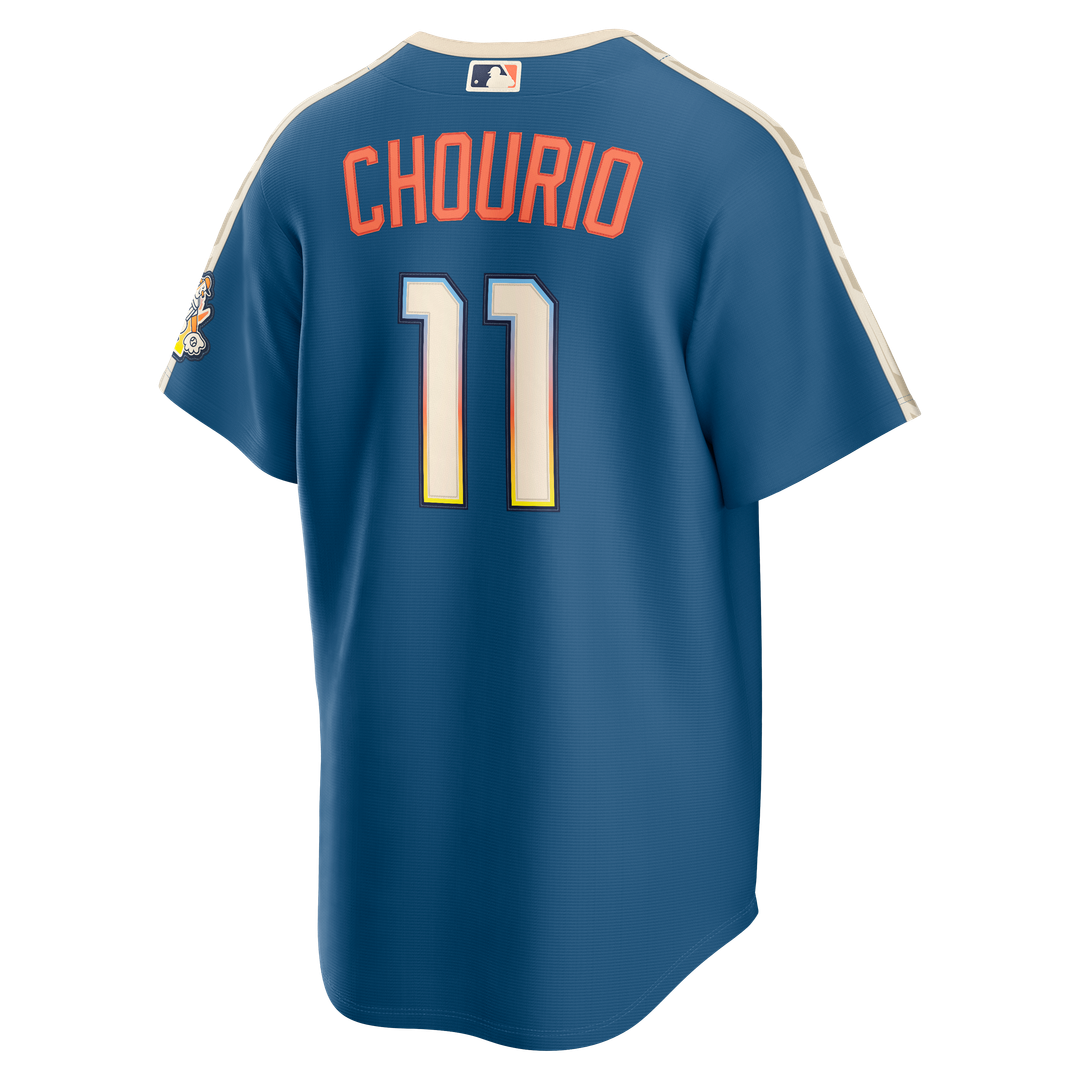 Milwaukee Brewers Jackson Chourio Mineral Blue 2026 City Connect Stadium Baseball Jersey | MLB Baseball Jersey