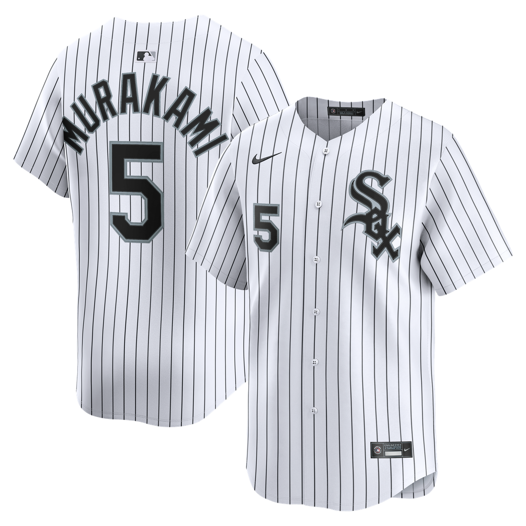 Chicago White Sox Munetaka Murakami White Home Limited Baseball Jersey