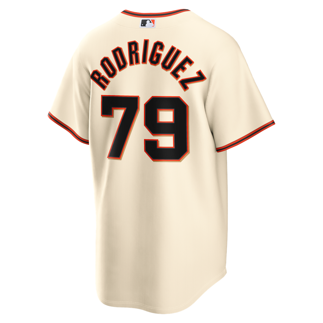 San Francisco Giants Jesus Rodriguez Cream Home Replica Baseball Jersey | MLB Baseball Jersey