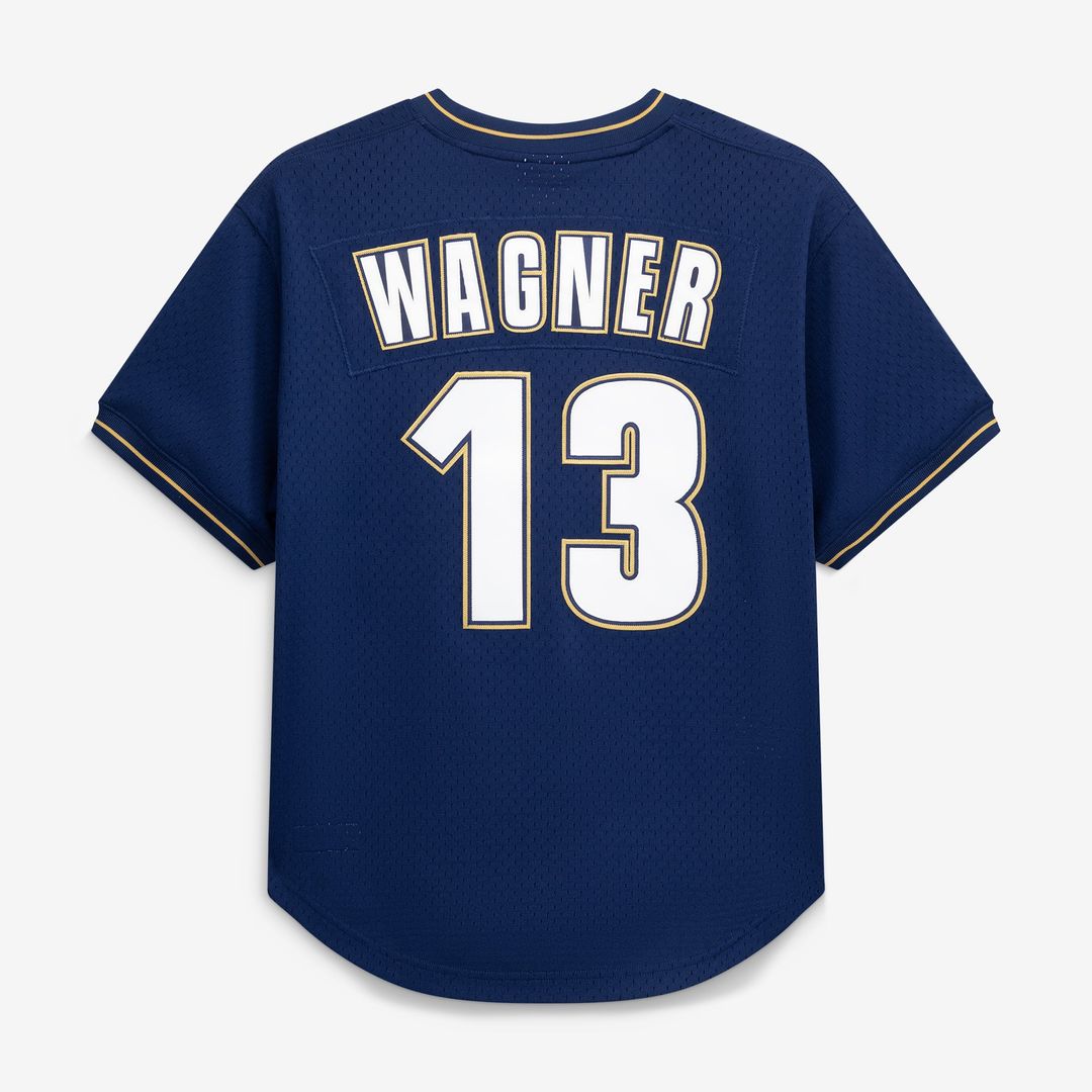 Houston Astros Billy Wagner Navy Authentic Batting Practice Baseball Jersey | MLB Baseball Jersey