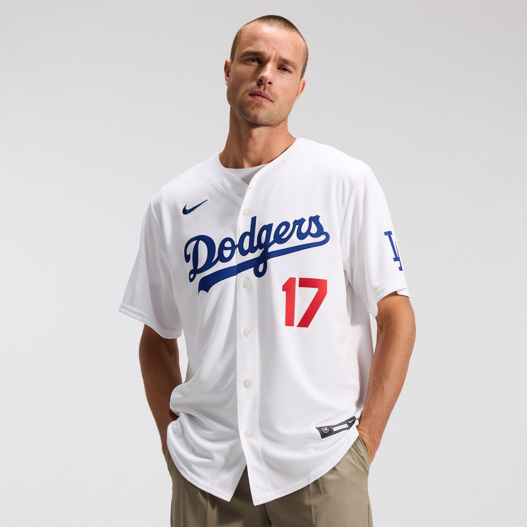 Los Angeles Dodgers Shohei Ohtani White Home Stadium Baseball Jersey | MLB Baseball Jersey