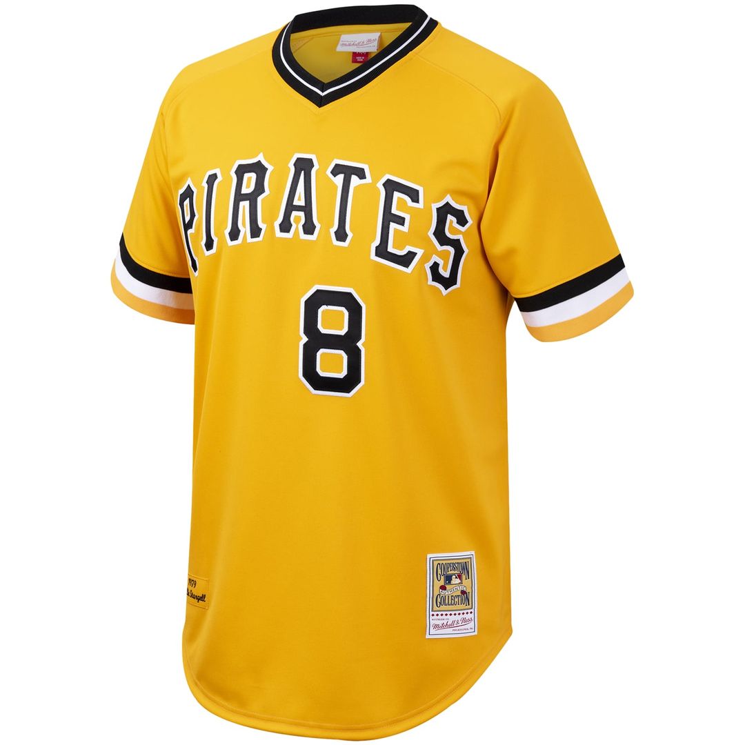 Willie Stargell Pittsburgh Pirates Cooperstown Collection Authentic Baseball Jersey - Gold | MLB Baseball Jersey