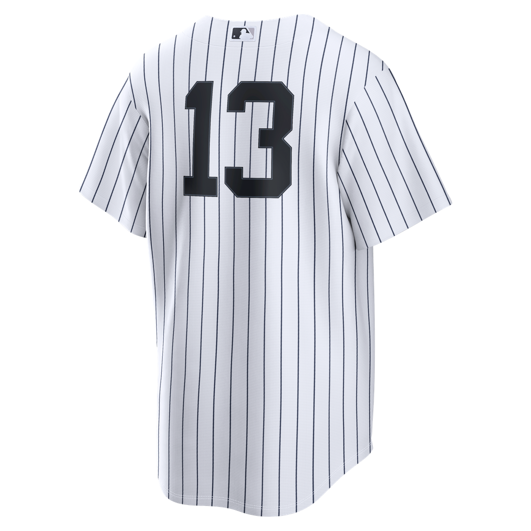 New York Yankees Jazz Chisholm Jr. White Home Replica Baseball Jersey | MLB Baseball Jersey