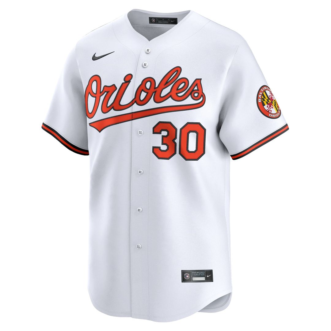 Baltimore Orioles Grayson Rodriguez White Home Limited Baseball Jersey | MLB Baseball Jersey