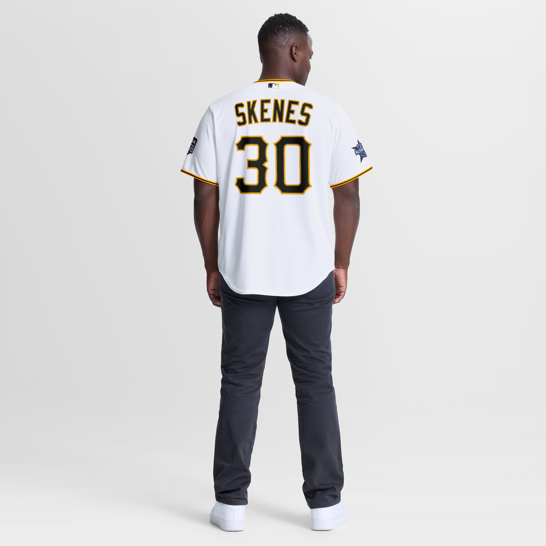 2026 All-Star Game Men's Pittsburgh Pirates Paul Skenes White Replica Baseball Jersey | MLB Baseball Jersey