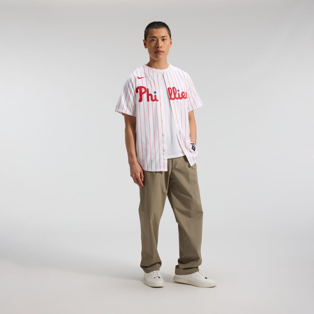 Philadelphia Phillies J.T. Realmuto White Home Limited Baseball Jersey | MLB Baseball Jersey