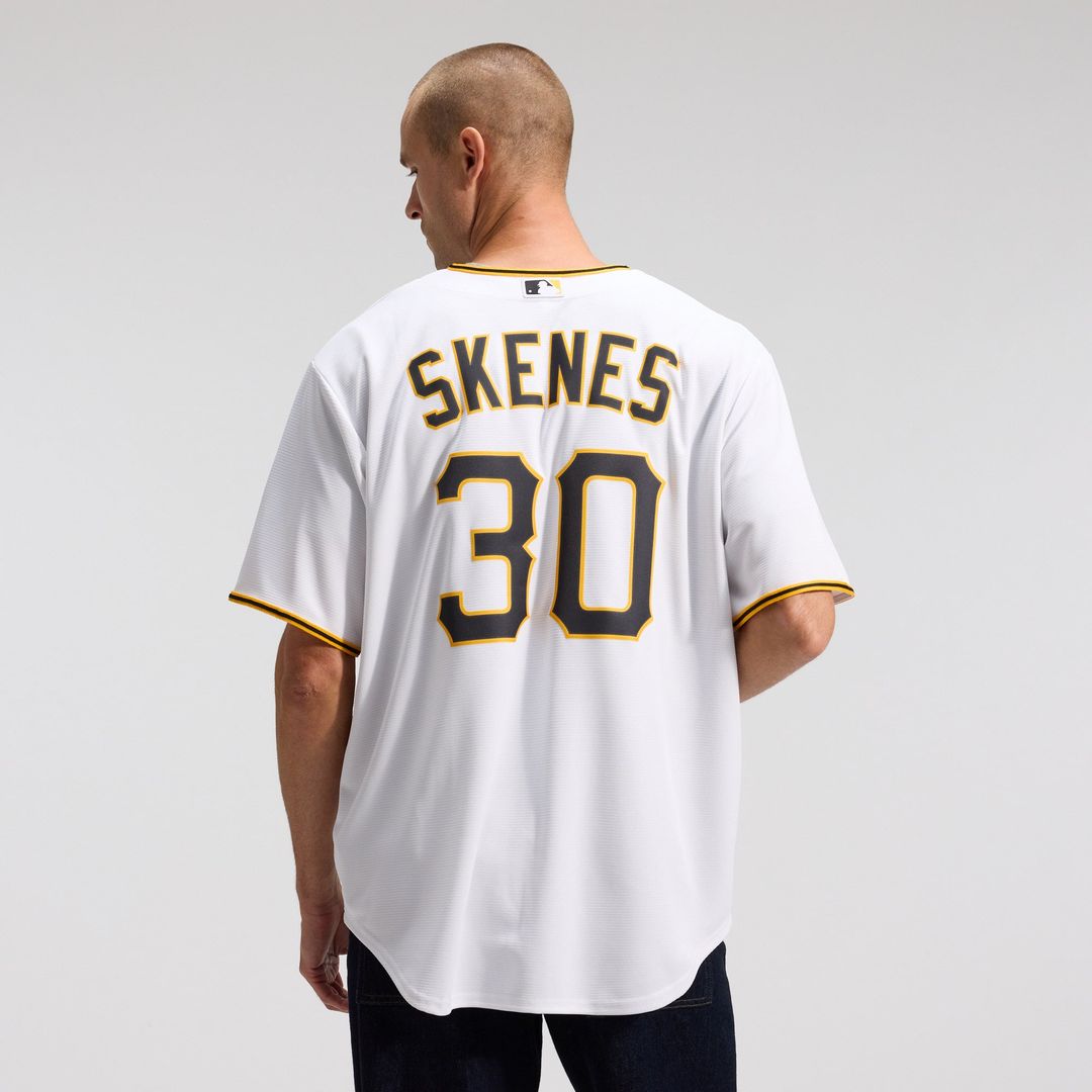 Pittsburgh Pirates Paul Skenes White Home Replica Baseball Jersey | MLB Baseball Jersey