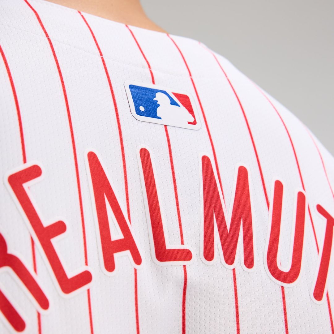 Philadelphia Phillies J.T. Realmuto White Home Limited Baseball Jersey | MLB Baseball Jersey