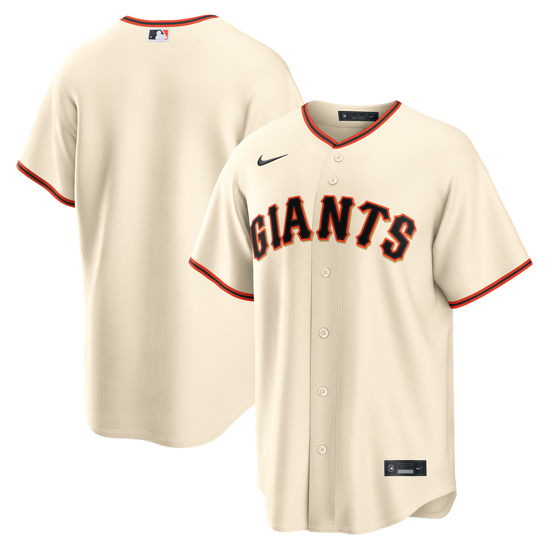San Francisco Giants Cream Home Replica Baseball Jersey