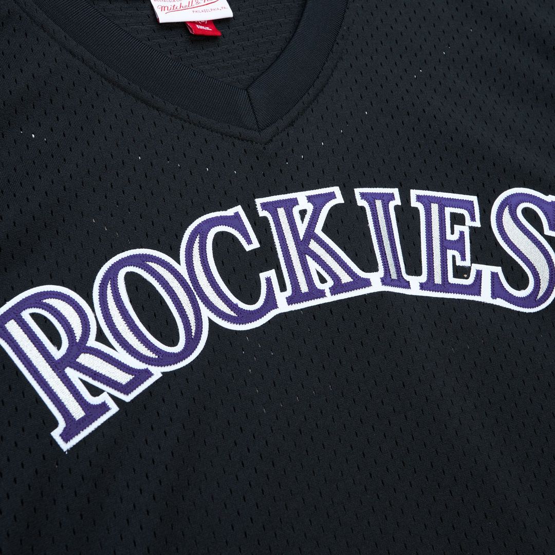 Colorado Rockies Todd Helton Black Authentic Batting Practice Baseball Jersey | MLB Baseball Jersey