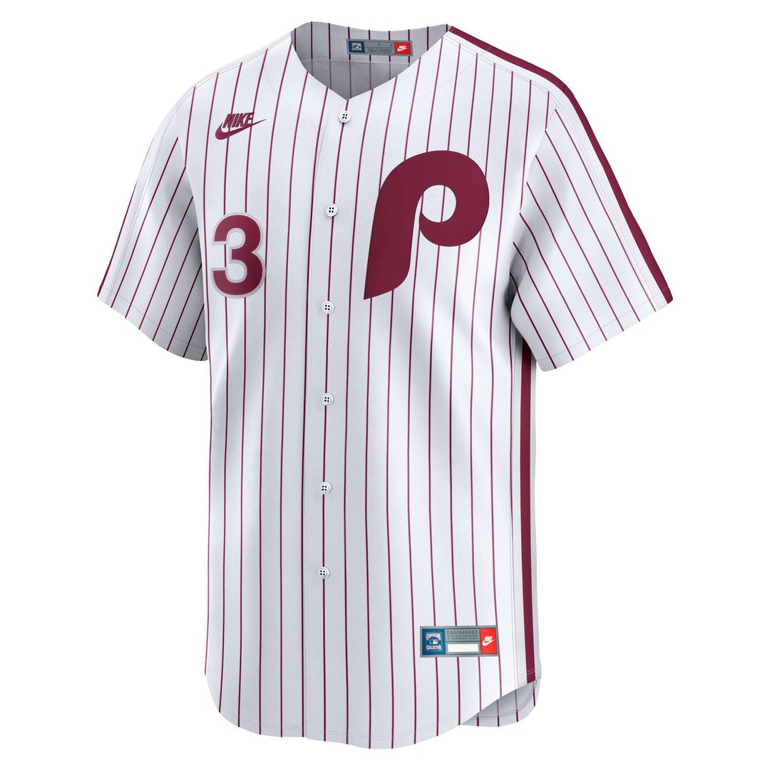 Philadelphia Phillies Bryce Harper White Cooperstown Collection Limited Baseball Jersey | MLB Baseball Jersey