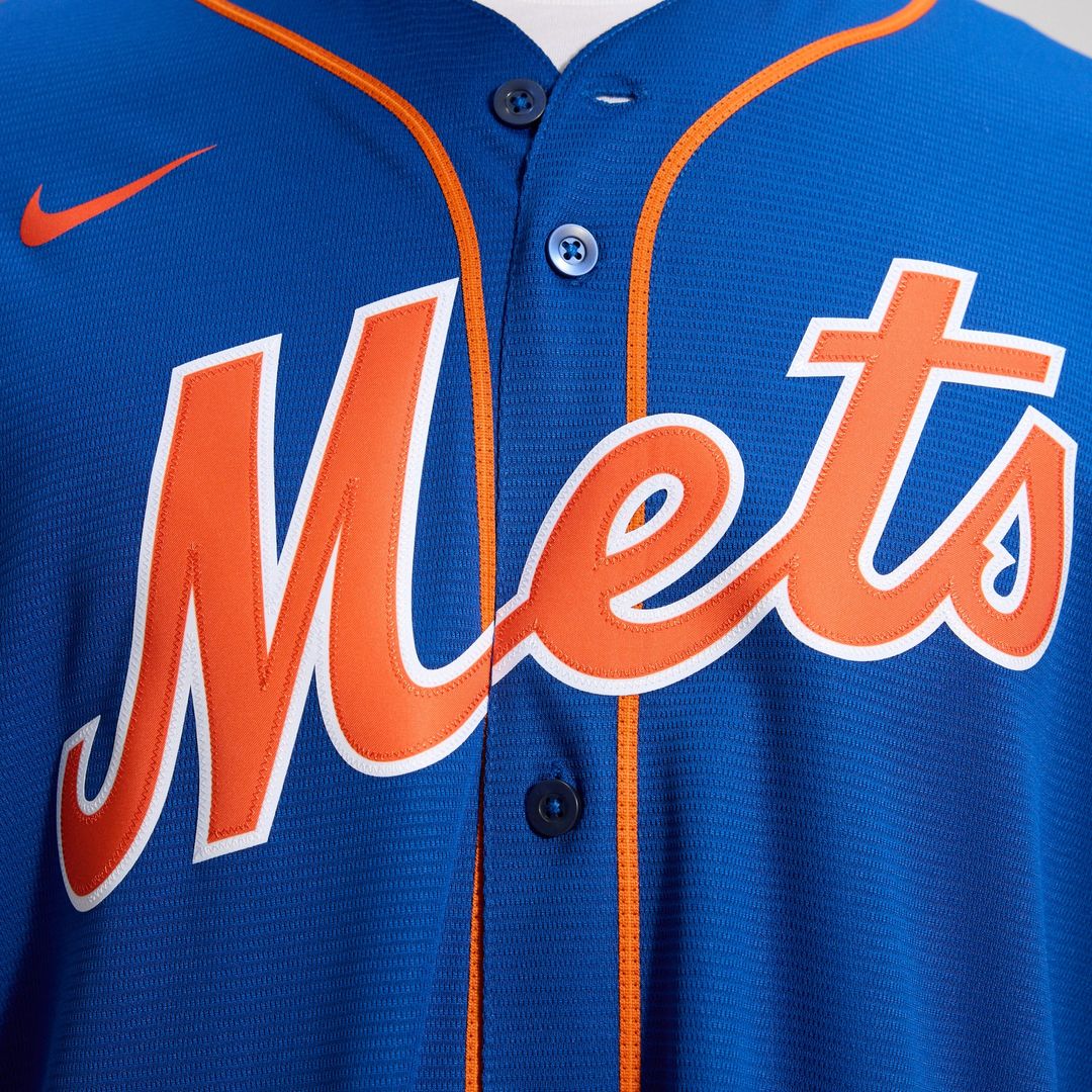 New York Mets Francisco Lindor Royal Alternate Replica Baseball Jersey | MLB Baseball Jersey