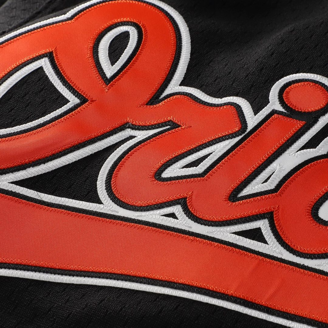 Baltimore Orioles Cal Ripken Jr. Black Authentic Batting Practice Baseball Jersey | MLB Baseball Jersey