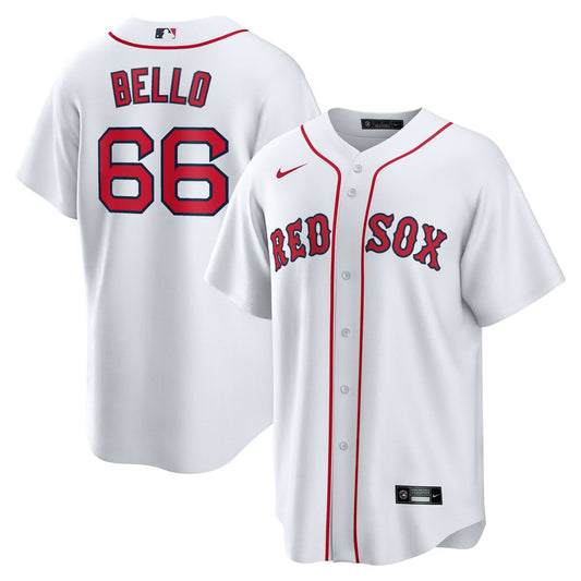 Boston Red Sox Brayan Bello White Home Replica Baseball Jersey