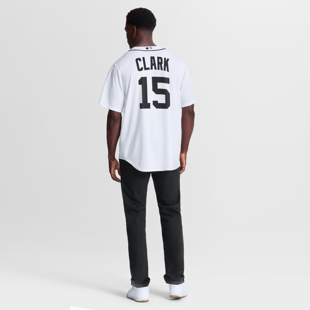 Detroit Tigers Max Clark White Home Replica Baseball Jersey | MLB Baseball Jersey